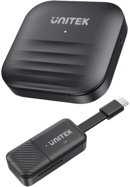 Unitek Bezprzewodowy nadajnik i odbiornik HDMI zasięg do 50m, czarny