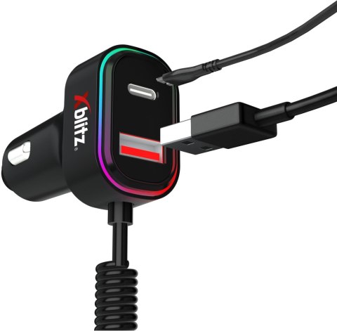 Zestaw głośnomówiący Xblitz X750 z transmiterem FM