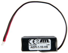 Adapter PoE PASSIVE 1 kanałowy 10/100 ATTE AEPI-1-10-HS