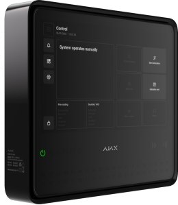 Ajax EN54 Fire Hub Jeweller - black