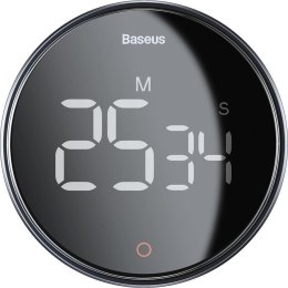 Baseus Heyo Pro obrotowy minutnik czasomierz elektroniczny timer szary