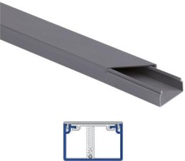 Listwa elektroinstalacyjna kpl. SZARY SLS 40x25 2m (PACZKA 10szt.)