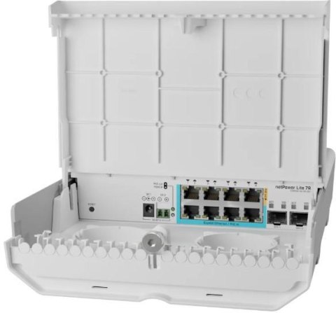 MIKROTIK ROUTERBOARD netPower Lite 7R (CSS610-1GI-7R-2S+OUT)