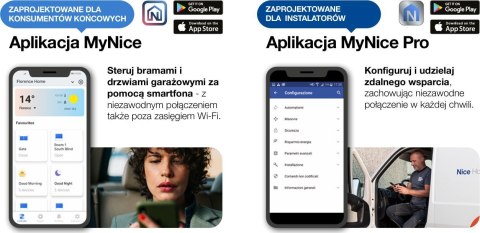 Moduł WI-FI NICE do sterowania automatyką (BIDI-WIFIEXTR00)