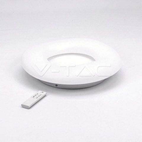 Oprawa LED V-TAC 32W oprawa sufitowa owal zmiana barwy f.460 ściemnianie biały VT-7462 2700K-6400K 3100lm 3 lata gwarancji