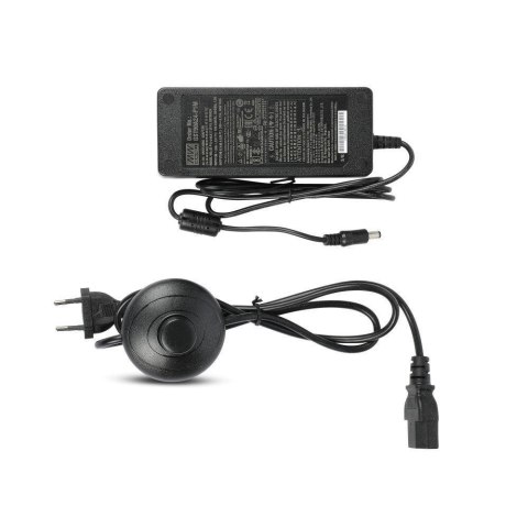 Oprawa LED V-TAC 80W LED podłogowa bamboo LED biała VT-7096 3000K 4300lm 3 lata gwarancji