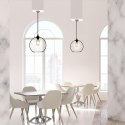 Oprawa zwieszana V-TAC globe szkło transparent fi300mm VT-7302 5 lat gwarancji