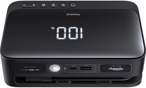 POWERBANK BOOSTER Baseus Super Energy Jump Starter BS-CH013 6000mAh 600A Z LATARKĄ I KOMPRESOREM