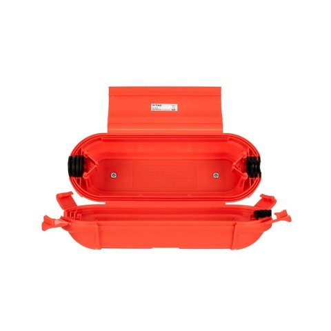 Bezpieczna wodoodporna skrzynka ogrodowa V-TAC IP44 212x82x72mm VT-1124-3