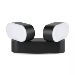 Kinkiet ścienny V-TAC 12W LED obrotowy 350st czarny VT-814 3000K 1100lm