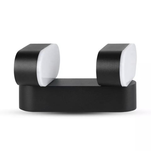 Kinkiet ścienny V-TAC 12W LED obrotowy 350st czarny VT-814 3000K 1100lm