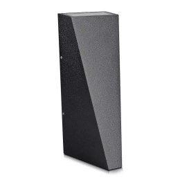 Kinkiet ścienny V-TAC 6W LED czarny IP65 VT-826 3000K 660lm