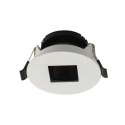Oczko V-TAC GU10 okrągłe z kwadratem białe+czarne VT-883 3 lata gwarancji