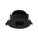 Oczko V-TAC GU10 okrągłe z kwadratem czarne VT-883-B 3 lata gwarancji
