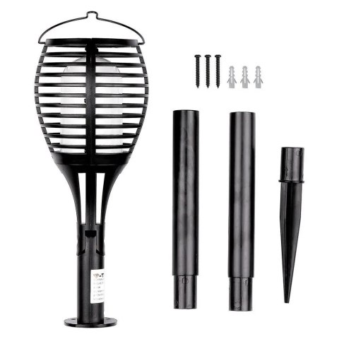 Oprawa ogrodowa V-TAC solarna 4 funkcje efekt płomienia VT-719 2200K 5lm