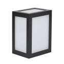 Oprawa ścienna V-TAC 12W LED IP65 czarna VT-822 4000K 750lm