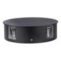 Oprawa ścienna V-TAC 4W LED IP65 czarna okrągła VT-706 4000K 440lm