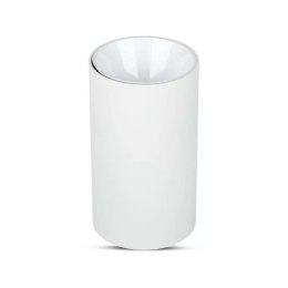 Oprawa sufitowa V-TAC GU10 okrągła natynkowa tuba biała 80x140mm VT-882-R 3 lata gwarancji