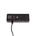Oprawa szynosystem magnetyczny 24V V-TAC 15W LED czarna CRI90+UGR19 VT-4315 3000K 1000lm 3 lata gwarancji