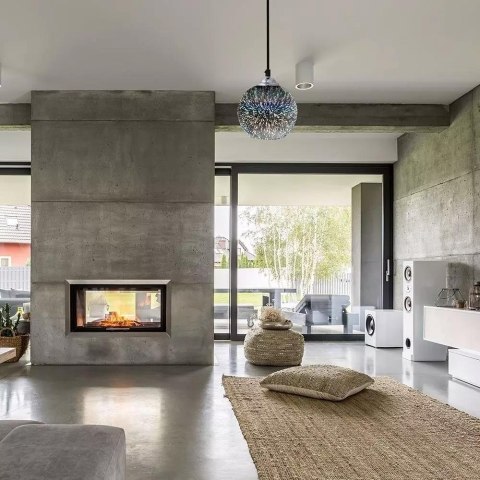 Oprawa zwieszana V-TAC 3D efekt gwiazd E27 fi200 VT-7206 5 lat gwarancji