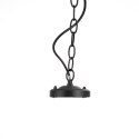 Oprawa zwieszana ogrodowa na łańcuchu V-TAC lamp czarny mat VT-752