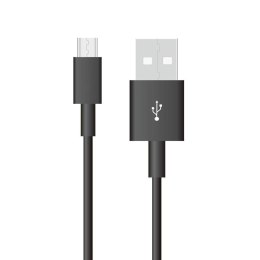 Przewód micro USB V-TAC 1M czarny seria pearl VT-5301