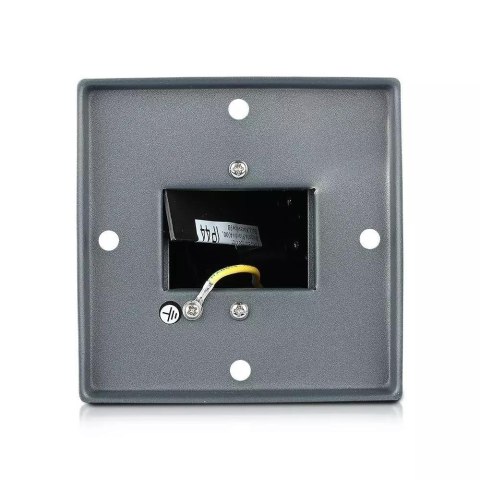 Słupek ogrodowy V-TAC 2 gniazda 30cm 2x16A 3600W IP44 grafit VT-1155-1