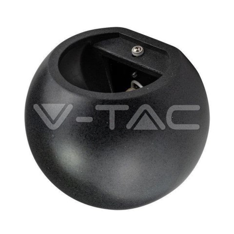 Kinkiet V-TAC beton G9 LED okrągly ciemny szary IP20 VT-891