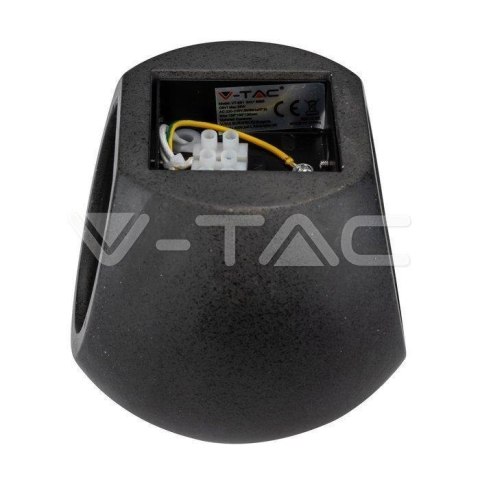 Kinkiet V-TAC beton G9 LED okrągly ciemny szary IP20 VT-891