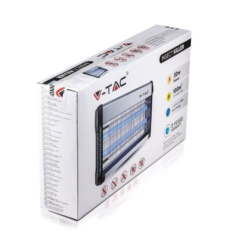 Lampa owadobójcza V-TAC 2x15W 100m2 502x93mm VT-3230