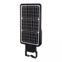 Naświetlacz oprawa uliczna solarna V-TAC 40W LED czarna IP65 150Lm/W VT-ST42 4000K 6000lm 3 lata gwarancji