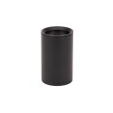 Oprawa V-TAC aluminiowa GU10 okrągła natynkowa tuba czarna 60x100mm VT-807-B 3 lata gwarancji