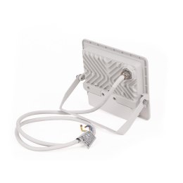 Projektor LED V-TAC 30W SAMSUNG CHIP czujnik ruchu biały przewód 1M VT-138S-1 6400K 2340lm 5 lat gwarancji