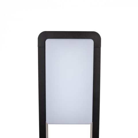 Słupek ogrodowy V-TAC 10W LED SAMSUNG CHIP czarny IP65 80cm VT-33 6400K 900lm 3 lata gwarancji