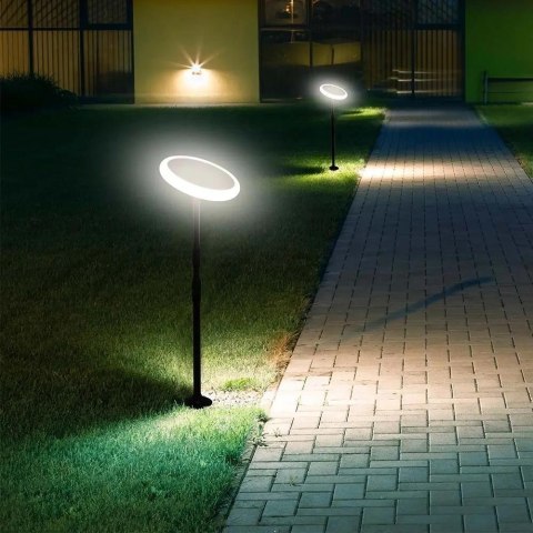 Słupek ogrodowy V-TAC solarny LED 3W 2w1 (opak. 2 szt) VT-943 3000K 260lm