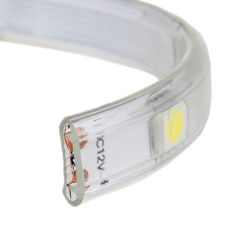 Taśma LED V-TAC 12V SMD3528 300LED IP65 rękaw 4,2W/m VT-3528 60-IP65 3000K 420lm