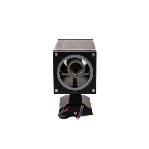 Kinkiet ogrodowy V-TAC czarny IP44 2xE27 kwadrat góra dół VT-968