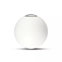 Kinkiet ścienny V-TAC 4W LED biały okrągły IP65 VT-836-W 4000K 476lm