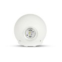 Kinkiet ścienny V-TAC 4W LED biały okrągły IP65 VT-836-W 4000K 476lm