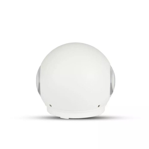 Kinkiet ścienny V-TAC 4W LED biały okrągły IP65 VT-836-W 4000K 476lm