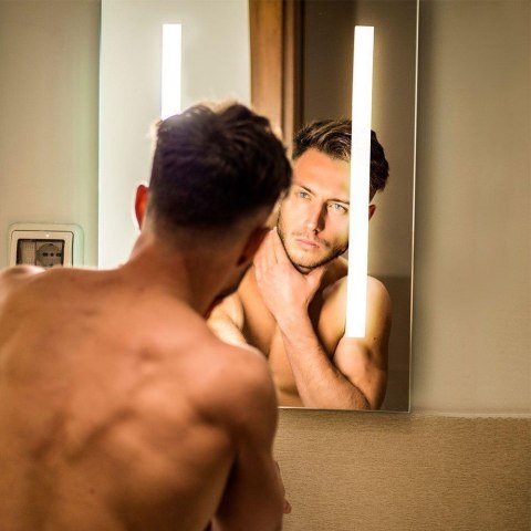 Lustro V-TAC 42W LED anty para 80x60 IP44 VT-8800 6400K 100lm