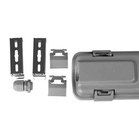 Oprawa hermetyczna LED V-TAC PC/PC 150cm (2 x 22W) (tuby LED w zestawie) VT-15022 4000K 4000lm