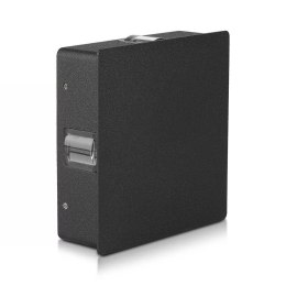 Oprawa ścienna V-TAC 4W LED IP65 czarny kwadrat VT-704 3000K 428lm