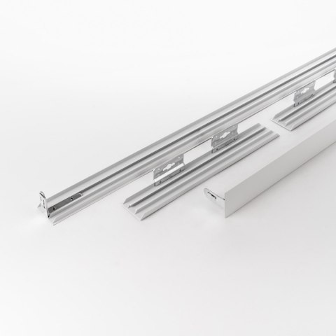Ramka aluminiowa składana do paneli LED 1200X300 biała bez widocznych śrub V-TAC 5 lat gwarancji