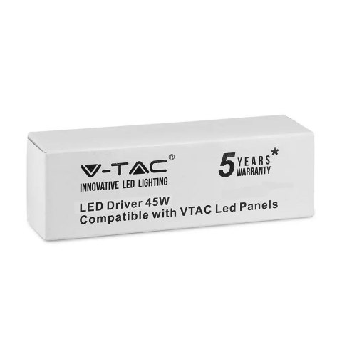 Zasilacz do paneli LED 40W 1050mA DC:30-42V V-TAC