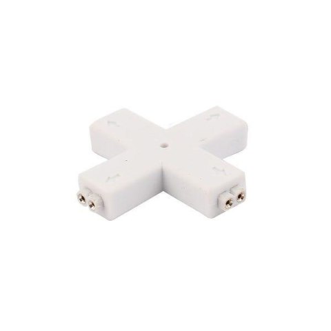 Konektor złączka taśm LED V-TAC 4ro stronna krzyżowa 3528