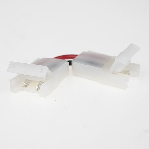 Konektor złączka taśm LED V-TAC L kątowa 90st do taśm i pasków LED gęste i zwykłe 8mm