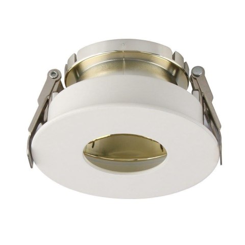 Oczko V-TAC GU10 wpuszczane białe/złoty okrągłe VT-873-WG