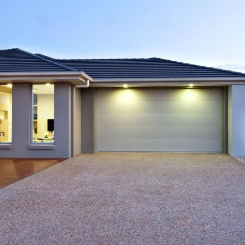 Oczko V-TAC aluminiowe odlew szczelne z szybą IP54 GU10 kwadrat 84x84mm białe VT-787SQ-WH