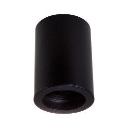 Oprawa V-TAC aluminiowa GU10 okrągła natynkowa tuba czarna 142x100 VT-796-B